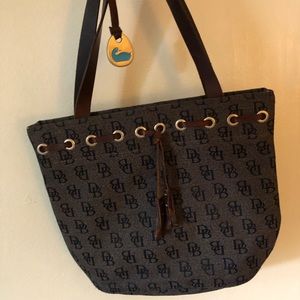 Dolce & Gabbana Canvas and Leather purse